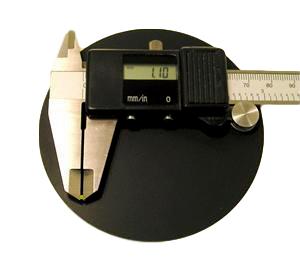 YAG:Ce Scintillator Mini-Cube, 1.1mm X 1.1mm X 1.1mm, matte