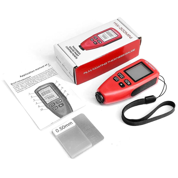 Cross Hatch Adhesion Test Kit PLUS Digital Thickness Gauge – ASTM D3359, 3 Blades, Tape & Certificate